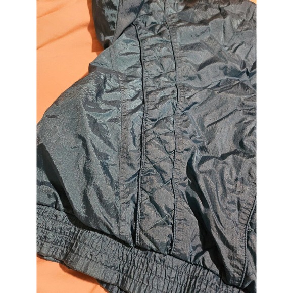 Vintage Bolo Spirit Track Suit Womens Medium Windbreaker Ladies 80s Teal Euc - Picture 9 of 11